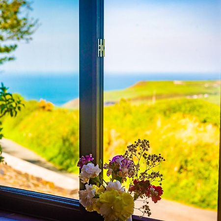 Polrunny Farm Elderberry Cottage With Sea View Boscastle Buitenkant foto
