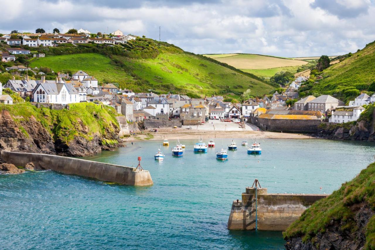 Polrunny Farm Elderberry Cottage With Sea View Boscastle Buitenkant foto