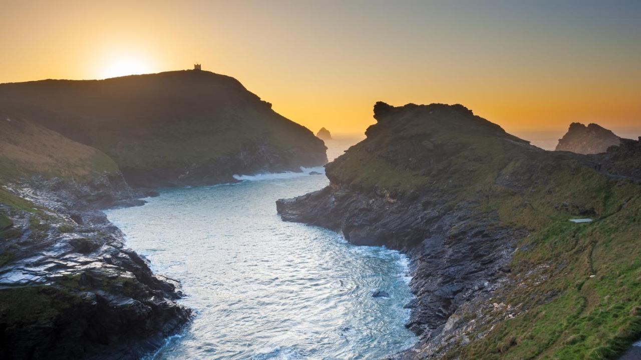 Polrunny Farm Elderberry Cottage With Sea View Boscastle Buitenkant foto