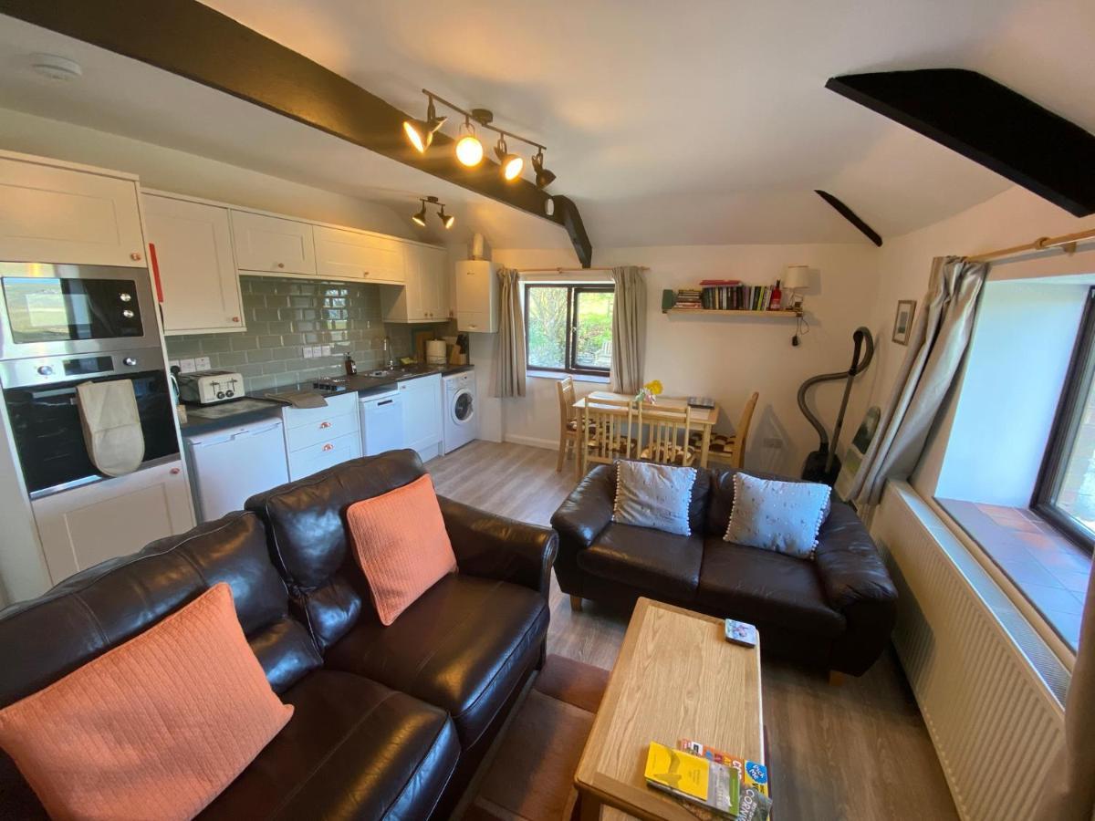 Polrunny Farm Elderberry Cottage With Sea View Boscastle Buitenkant foto