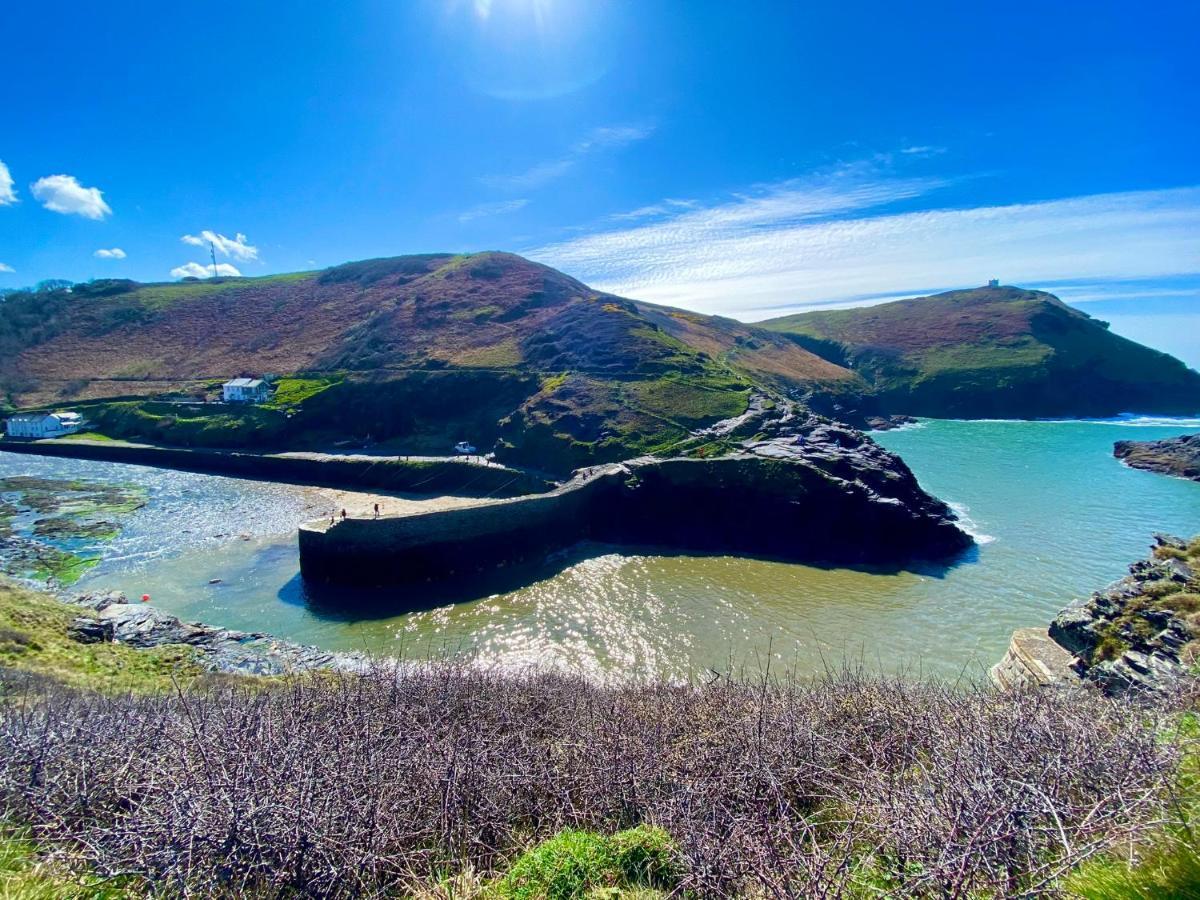 Polrunny Farm Elderberry Cottage With Sea View Boscastle Buitenkant foto