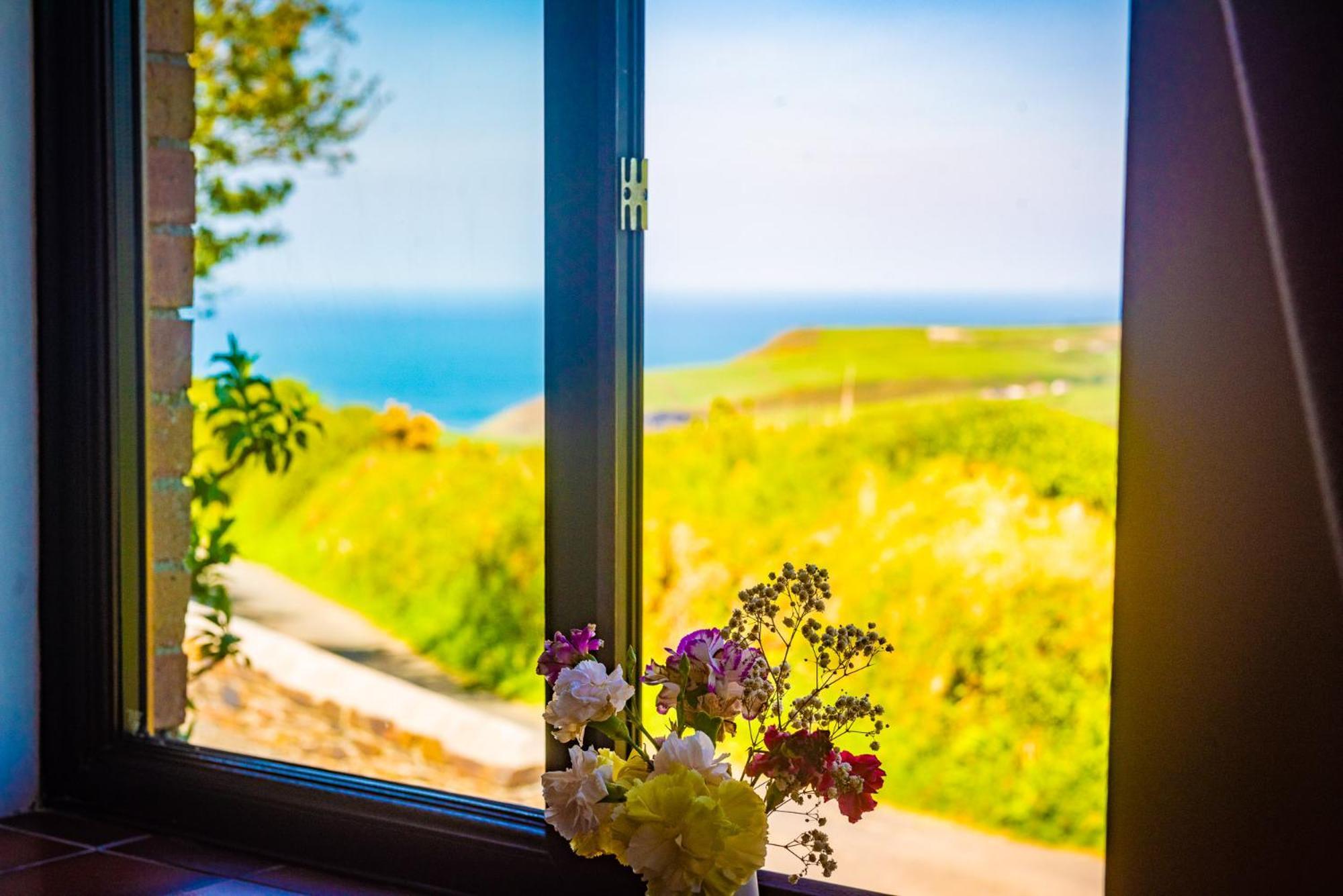 Polrunny Farm Elderberry Cottage With Sea View Boscastle Buitenkant foto
